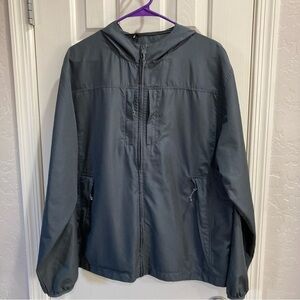 TEC ScotteVest SeV Packable Water Repellant Windbreaker Jacket Charcoal Size L